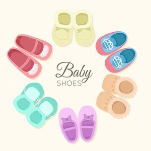 Baby shoes size 0-9